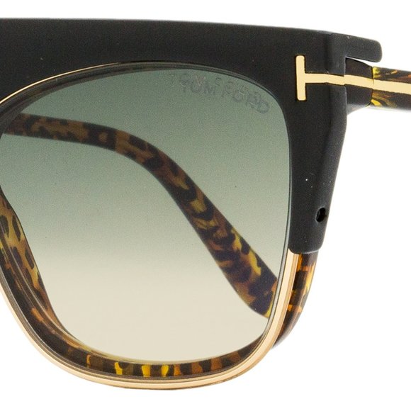 Tom Ford Magnetic Clip-on Eyeglasses TF5690B 056 Leopard Havana 55mm FT5690 - Picture 3 of 4
